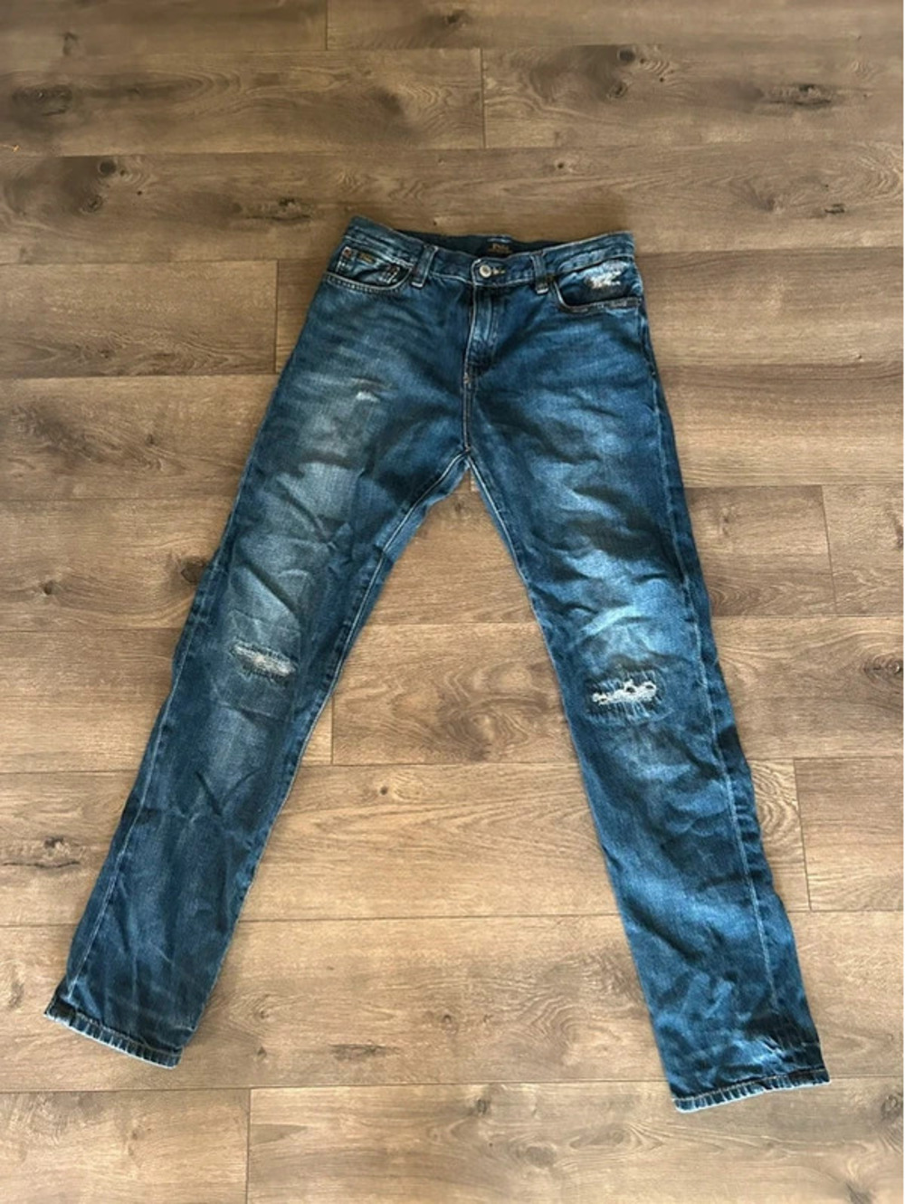 polo ralph lauren distressed jeans 28x29